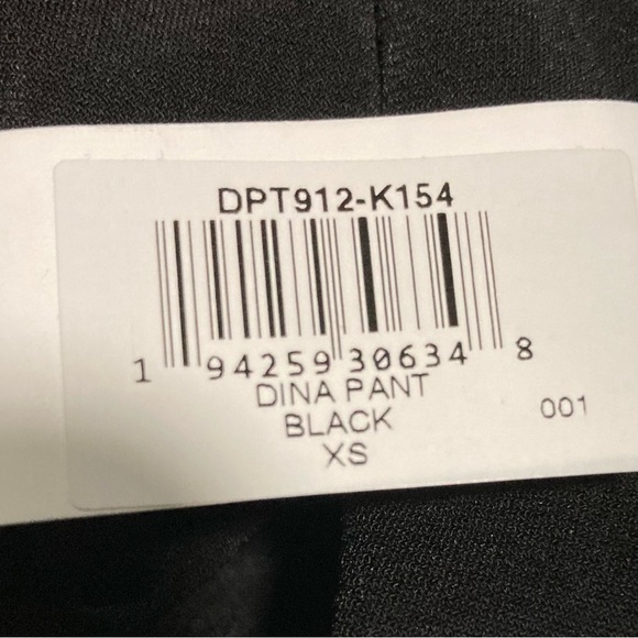 NWT Dress the Population Black Sequined Wide Leg Dina Pant | Inseam 32.5 - Picture 10 of 15